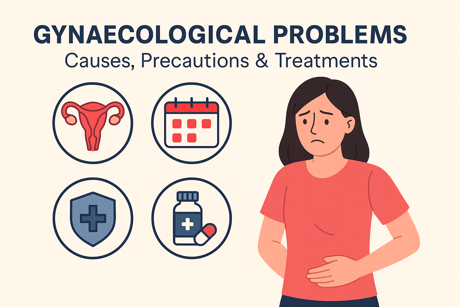 Gynaecological Problems, Causes, Precautions