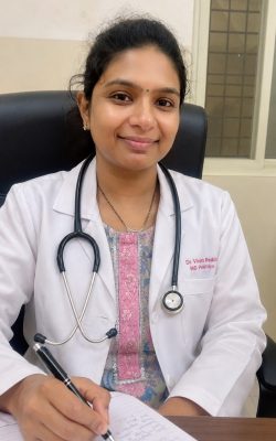 Dr Vinitha Reddy - Pediatrician Prasad Hospital - KPHB Colony