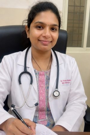 Dr Vinitha Reddy - Pediatrician Prasad Hospital - KPHB Colony